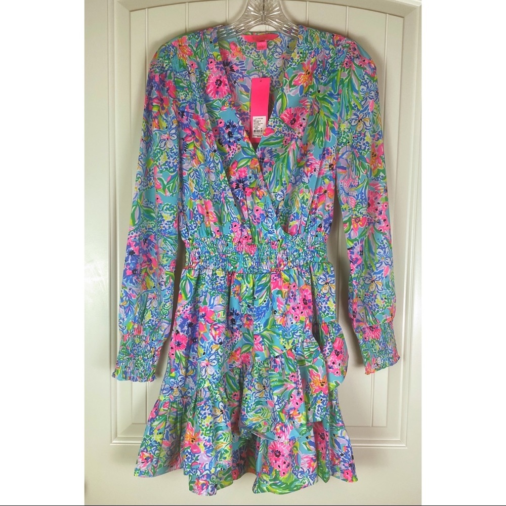 Lilly Pulitzer Cristiana Stretch Dress Alligator Isle